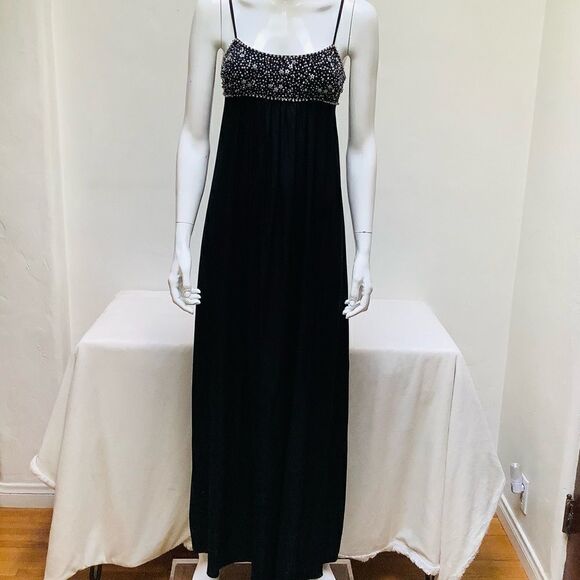 REBECCA TAYLOR SILK PRINCESS SPARKLE DRESS Goth NWT - Picture 10 of 16